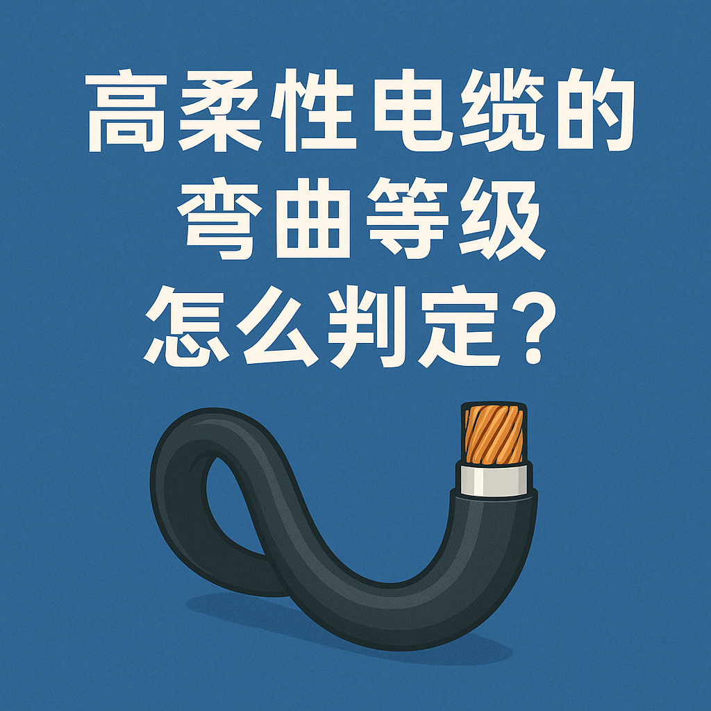 高柔性電纜的彎曲等級怎么判定？