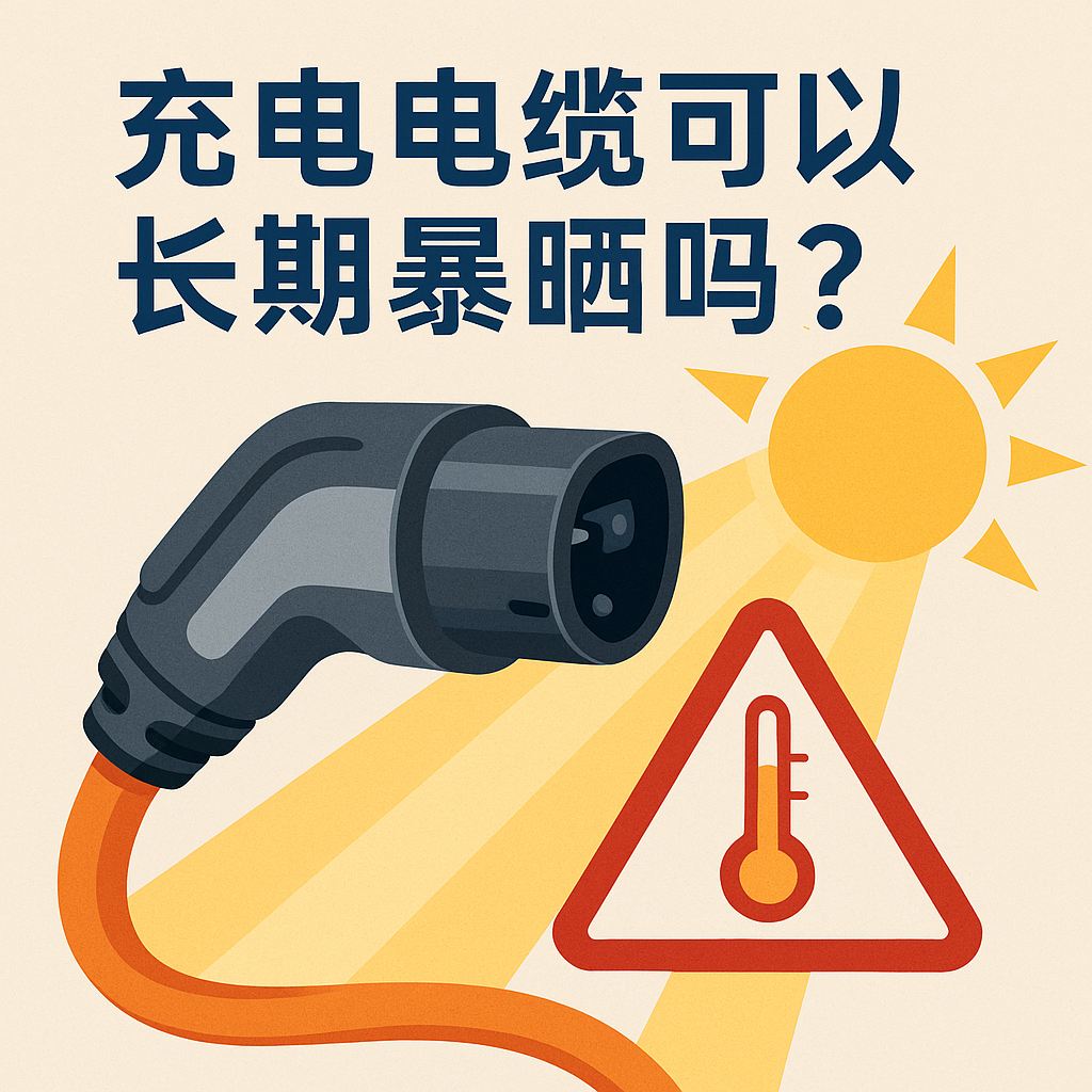 充電電纜可不可以以長期暴曬呢？