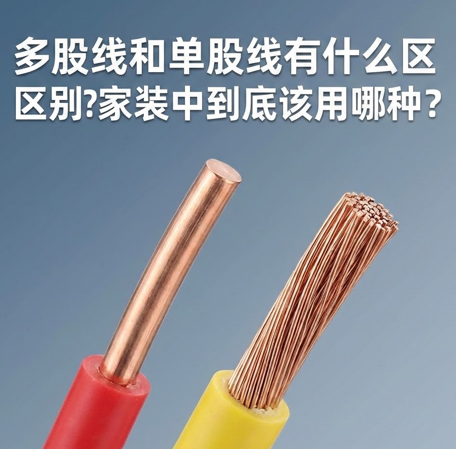 家裝電線選單股(BV)還是多股(BVR)？