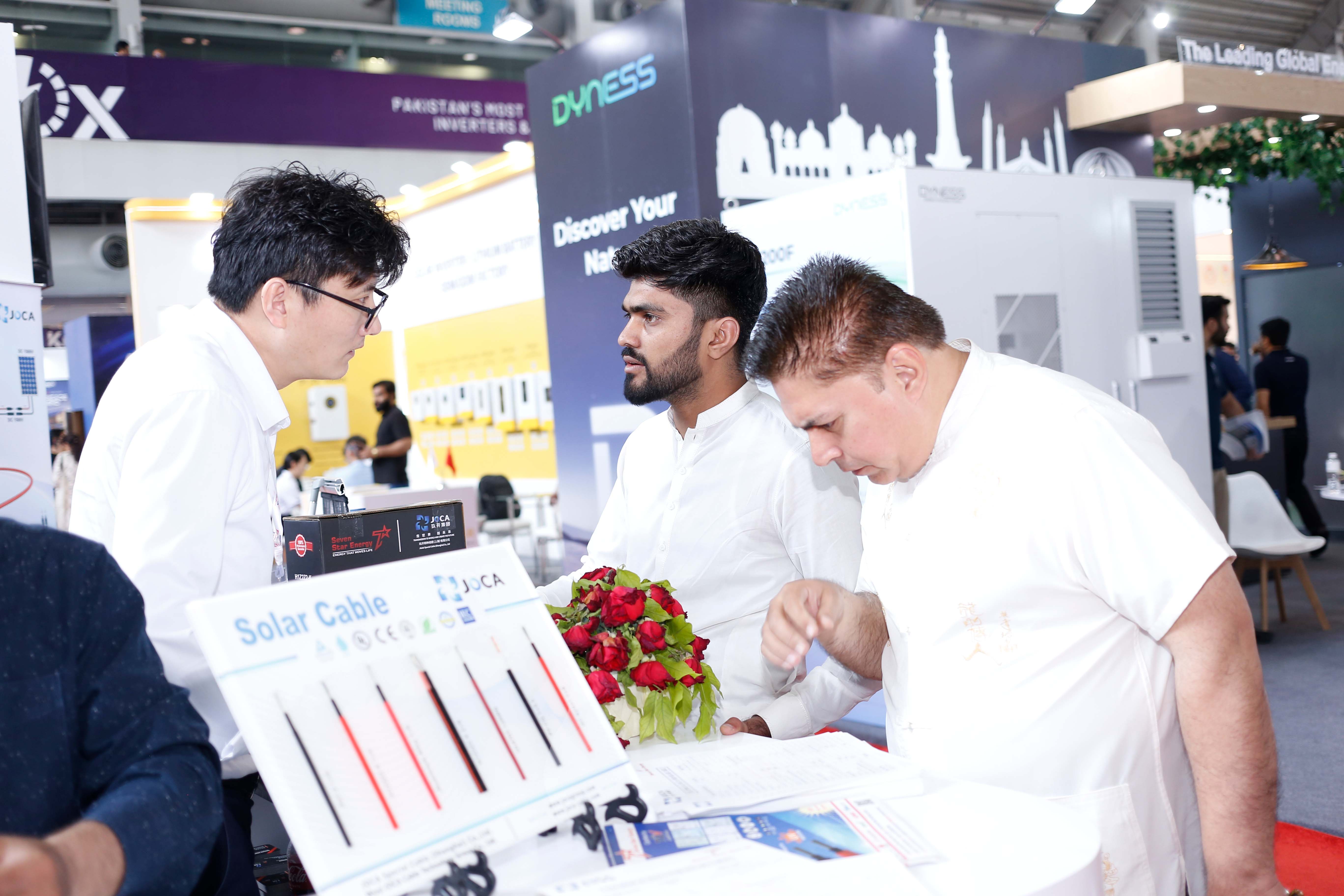 玖開集團(tuán)參加巴基斯坦光伏展會(huì)